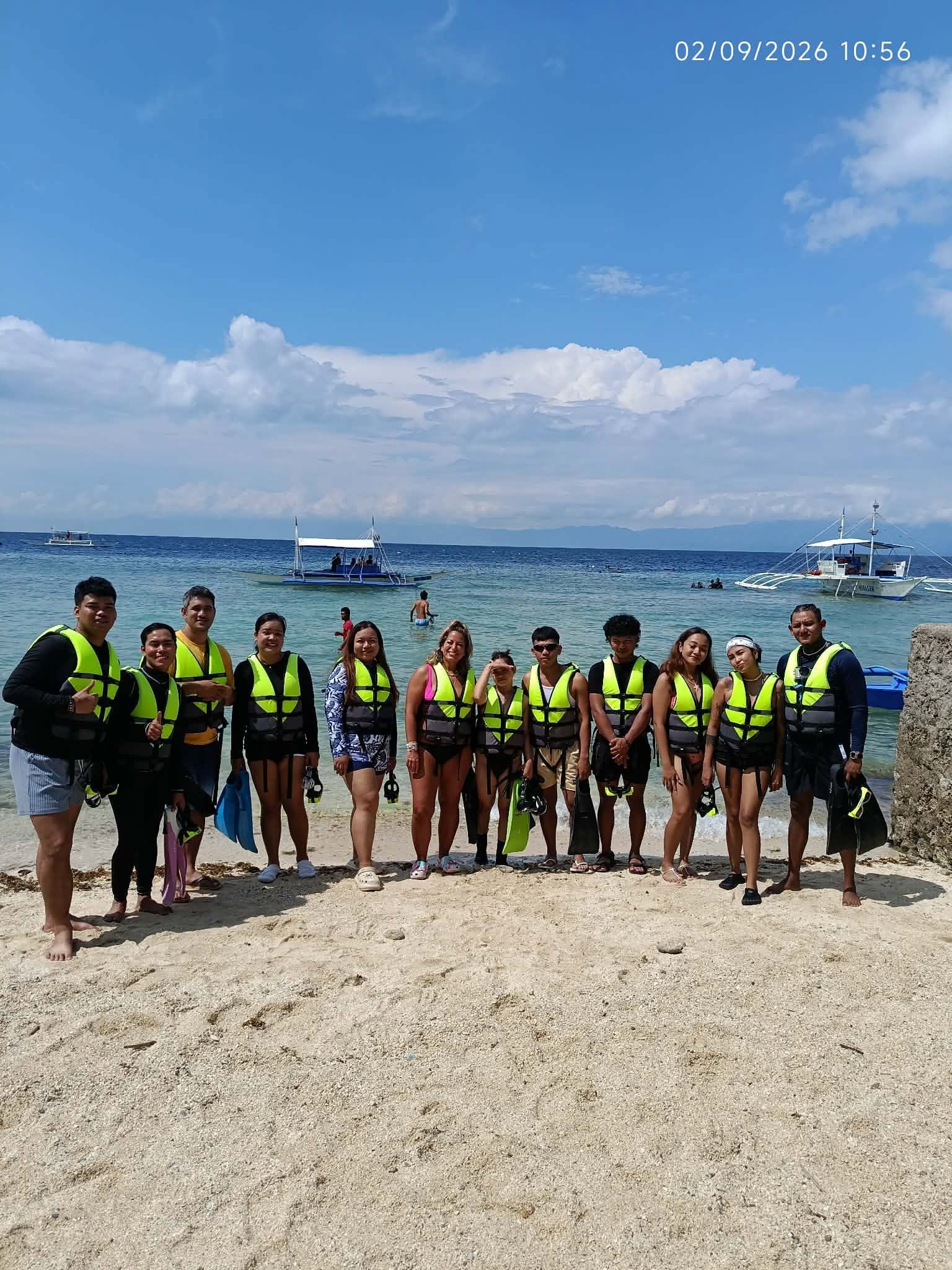 Happy guests with O's Travel